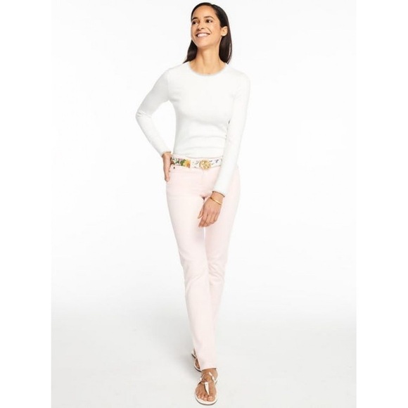 J. McLaughlin Lexi Soft Petal Pink Jeans sz 2 - Picture 5 of 7